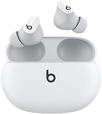 Beats Studio Buds - True Wireless Noise Cancelling Earbuds - Compatible with Apple & Android, Built-in Microphone, IPX4 rating, Sweat Resistant Earphones, Class 1 Bluetooth Headphones - White