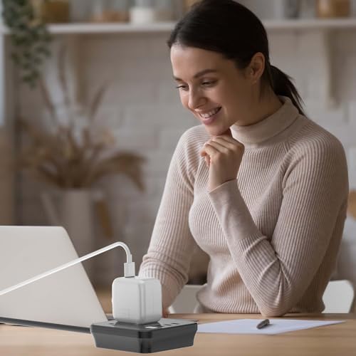 Cruise Essentials,6 Ft Power Strip with 3 Outlets and 4 USB Ports(1 USB C), Non Surge Protector for Cruise Ship, Travel, Home Office, ETL Listed, Black - Image 6