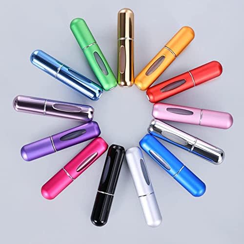 Travel Mini Perfume Refillable Atomizer Container, Portable Perfume Spray Bottle, 5ml Travel Perfume Scent Pump Case Fragrance Empty Spray Bottle for Traveling and Outgoing (3 Pack) - Image 8