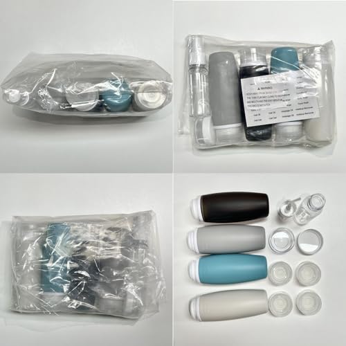 PACKISM TSA Approved Toiletry Bottles - 6 Pack Leak Proof 3.4oz Silicone Travel Bottles for Toiletries, BPA Free Leak Proof Refillable Travel Accessories (Not come with content inside the bottle) - Image 2
