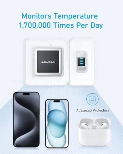 Anker Magnetic Power Bank 10,000mAh, Wireless Portable Charger, 20W Fast Charging Battery Pack with USB-C, Magsafe-Compatible with Magsafe,iPhone 15/15 Plus/15 Pro/15 Pro Max, iPhone 14/13/12 Series - Image 5