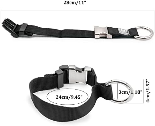 Add-A-Bag Luggage Strap Jacket Gripper, Luggage Straps Baggage Suitcase Belts Travel Accessories - Make Your Hands Free, Easy to Carry Your Extra Bags, (2X Grey) - Image 3