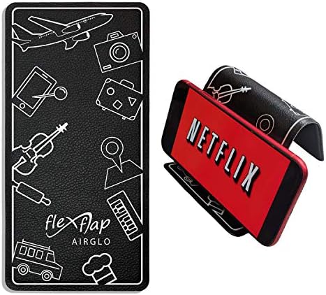 Airplane Travel Essentials for Flying Flex Flap Cell Phone Holder & Flexible Tablet Stand for Desk, Bed, Treadmill, Home & in-Flight Airplane Travel Accessories - Travel Must Haves Cool Gadgets - Image 8