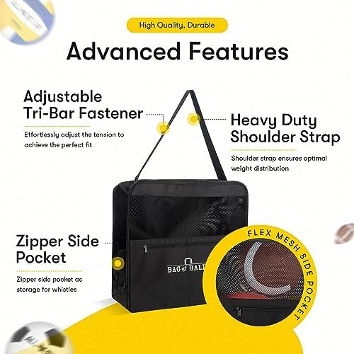 Easy Play Sports and Outdoors - Complete Sports Balls w/Bag, Pump for Boys - Kickball, Volleyball, Soccer Ball, Football, Basketball - Outdoor Play - Image 3