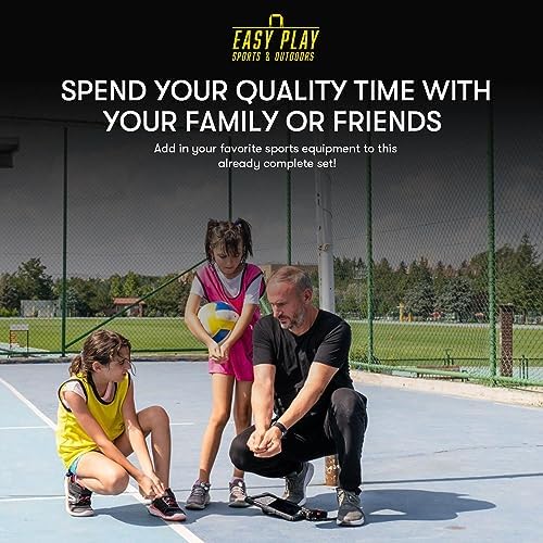 Easy Play Sports and Outdoors - Complete Sports Balls w/Bag, Pump for Boys - Kickball, Volleyball, Soccer Ball, Football, Basketball - Outdoor Play - Image 7