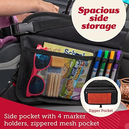 Lusso Gear Kids Travel Tray for Toddler & Kids Car Seat, Lap Tray for Airplane, Kids Travel Desk Essential Accessories, Table Tray for Road Trip Activities (Dinos) - Image 8